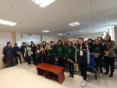 Kilis&rsquo;te &ouml;ğrencilere 112 ve A&ccedil;ık Kapı anlatıldı