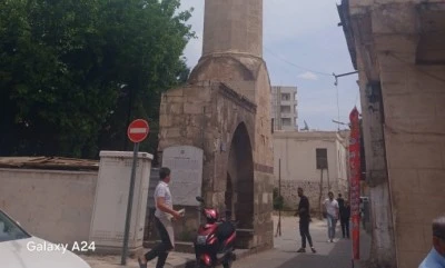 Kilis'te Öksüz Minareye Restorasyon İşlerine Başlandı