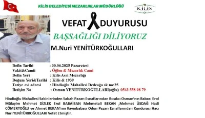 Kilis'te ölenlerin sayısı artıyor
