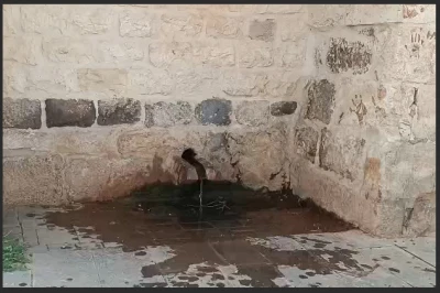Kilis kuru gastel de  Pırıl Pırıl Su Akıyor