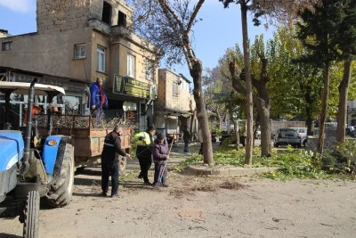 Kilis'te Park ve Bahçeler Ekipleri Sahada!