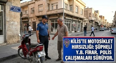 Kilis&rsquo;te Polis Hırsızı Arıyor!