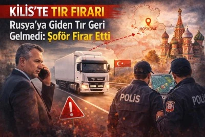 Kilis&rsquo;te Rusya&rsquo;ya Giden Tır Geri Gelmedi