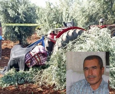 Kilis&rsquo;te Sabah Saatlerinde Feci Trakt&ouml;r Kazası: 1 &Ouml;l&uuml;