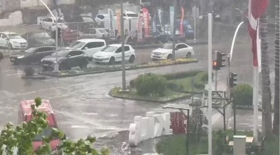 Kilis&rsquo;te Sağanak Yağış  