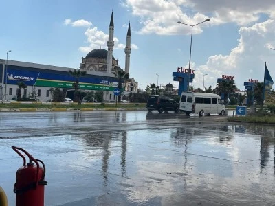  Kilis&rsquo;te Sağanak Yağış Bereket Getirdi