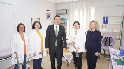 Kilis&rsquo;te Sağlık&ccedil;ılara Anlamlı  Ziyaret