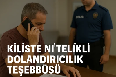 Kilis’te Sahte Başkomiser Dolandırıcılık Girişimi: Vatandaş Son Anda Kurtuldu