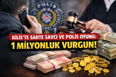 Kilis&rsquo;te Sahte Savcı ve Polis Oyunu: 1 Milyonluk Vurgun!
