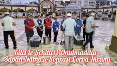 Kilis’te Şehitleri Unutmadılar