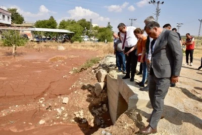 Kilis’te Selin Vurduğu Köyde Devlet Sahada 