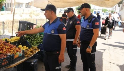 Kilis'te semt pazarlarında denetimler sürüyor
