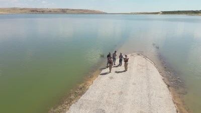 Kilis&rsquo;te Seve Barajı ve Uzunlu G&ouml;leti Sıkı Takipte! Drone Destekli Denetim Başladı!