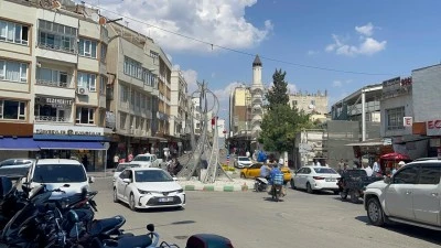 Kilis’te Sıcak Hava Nedeniyle Çarşı Boş Kaldı