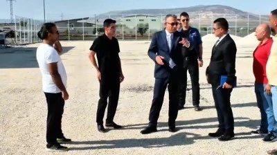 Kilis’te Söğütlüdere Stadı yenileniyor