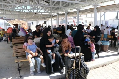 Kilis’te Suriyeli Nüfus Azalıyor 
