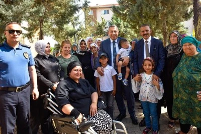 Kilis’te SYDV Sosyal Konutları'nda Vatandaşlarla Buluşuldu