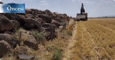 Kilis&rsquo;te Tarlalar Taştan Arınıyor, Bereketin Yolu A&ccedil;ılıyor!