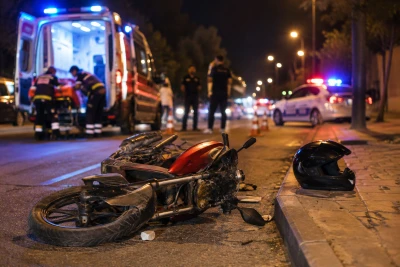Kilis&rsquo;te Trafik Kazası: İki Yaralı, Biri Ağır!