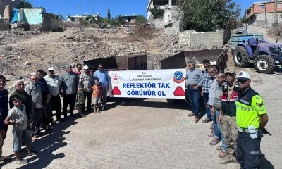 Kilis’te Traktör Sürücülerine Trafik Güvenliği Eğitimi