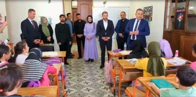 Kilis’te TÜGVA öğrencilerine ziyaret: Zamanını iyi yöneten kazanır
