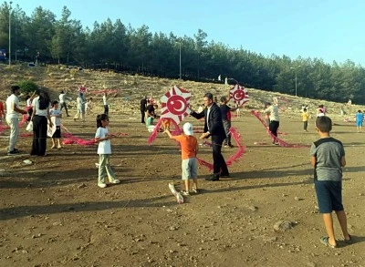 Kilis'te uçurtma şenliği düzenlendi