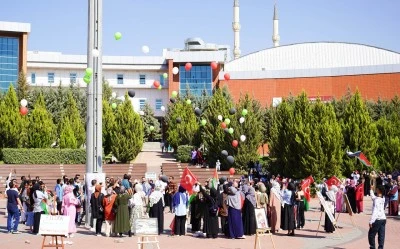Kilis’te Üniversite'de Filistin’e Hangi Topluluk Destek Oldu  