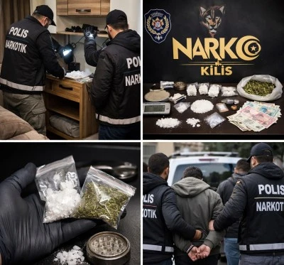 Kilis&rsquo;te Uyuşturucu Operasyonlarda &Ccedil;ok Sayıda Ş&uuml;pheli Yakalandı!