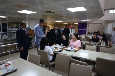Kilis&rsquo;te Vali Kalaylı &Ouml;ğrencilerin Sofrasına Konuk Oldu!
