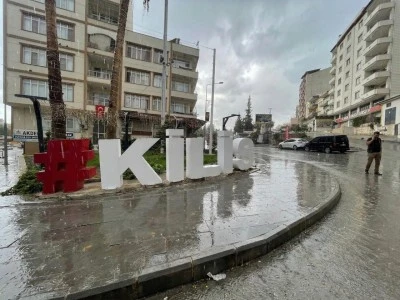 Kilis&rsquo;te yağış dağılımı dikkat &ccedil;ekti: Polateli zirvede, Elbeyli alarm veriyor