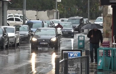 Kilis&rsquo;te yağış etkili oluyor