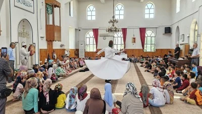 Kilis'te Yaz Kur’an Kursunda semazen gösterisi