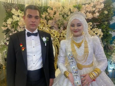 Kilis&rsquo;te Yılın D&uuml;ğ&uuml;n&uuml; Mehmet Arap ile Esra&rsquo;nın Mutluluğu Geceye Damga Vurdu