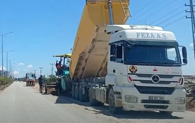 Kilis'te Yol Çalışmaları Sürüyor
