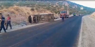 Kilis’ten Adıyaman’a tarım işçisi taşıyan minibüste can pazarı: 19 yaralı