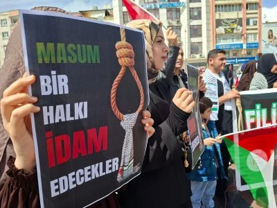 Kilis&rsquo;ten Filistin İ&ccedil;in Y&uuml;kselen Ses: &ldquo;D&uuml;nya Sessiz Kalmasın&rdquo;