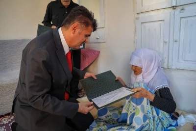 Kilis Valisi Kalaylı B&uuml;y&uuml;klerin Hayır Duasını Aldı