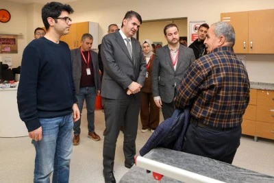 Kilis Valisi Kalaylı&rsquo;dan Devlet Hastanesi&rsquo;ne Yakın İlgi 