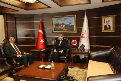 Kilis Valisi&rsquo;nden İ&ccedil;işleri Bakan Yardımcısı&rsquo;na Ziyaret