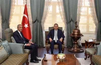 Kilis Valisi Şahin, Dağlı ile görüştü