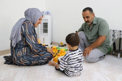 Kilisli aile çocuk özlemlerini koruyucu aile ile sonlandırdı