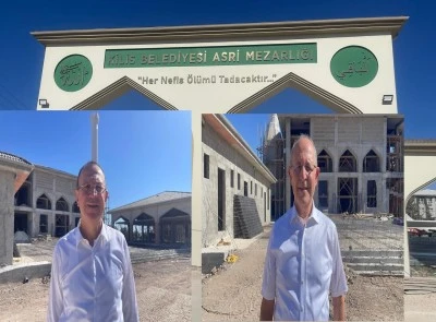 Kilisli Hayırsever İş İnsanları Mustafa ve Vedat Top&ccedil;uoğlu, Dev Eseri Yerinde İnceledi