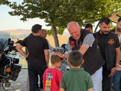 Kilisli Motosiklet&ccedil;ilerden Alkışlanacak Hareket