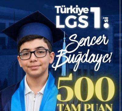Kilisli &Ouml;ğrenci LGS&rsquo;de 500 Tam Puanla T&uuml;rkiye Birincisi Oldu