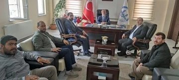Kiriş ve yönetiminden Müftü Bozkurt’a hayırlı olsun ziyareti