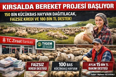 Kırsalda Bereket Projesi Başlıyor