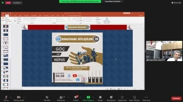 KİYÜ’de “Kıraathane Söyleşileri”nin 39’uncusu Gerçekleştirildi