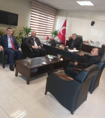 KİZO BAŞKANI KARA, BAYRAKTAR İLE GÖRÜŞTÜ