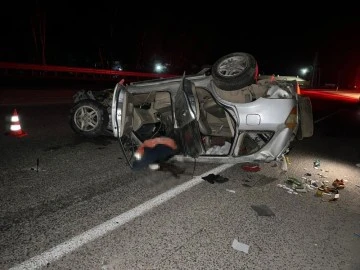 Kontrolden çıkan cip takla attı: 1 ölü