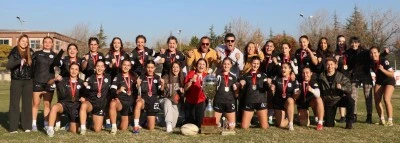 Körfez Gençlerbirliği kadın ragbide Türkiye şampiyonu oldu